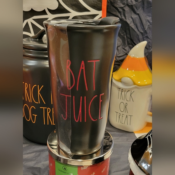 Bat Juice Rae Dunn Ceramic travel Mug • New • - Picture 8 of 8